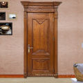 Walnut color middle east kitchen room entrance interior casement mahogany solid  wood door for front gate